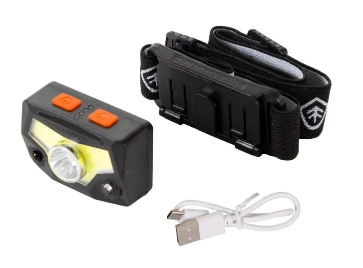RECHARGEABLE HEADLAMP - 380 LU